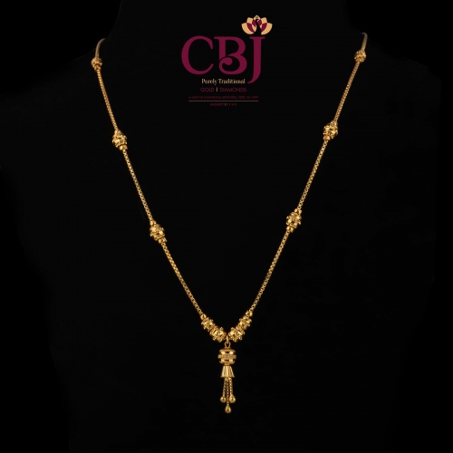 Slim, sleek, light and fancy. Made from pure 22K gold.