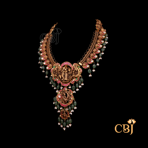 Kundan Radha Krishna Mini Haram