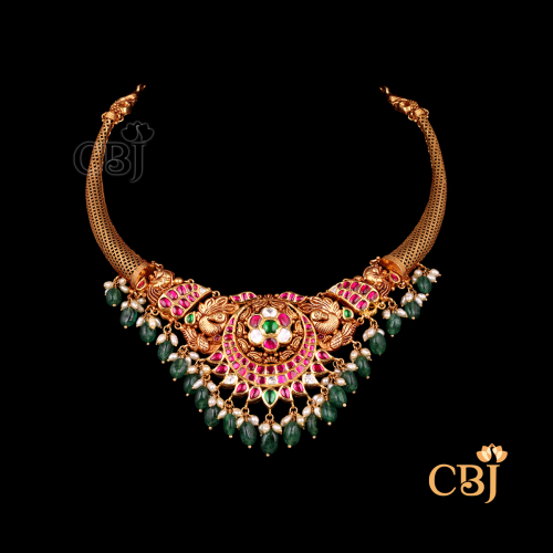 Light Weight Kundan Kanthe