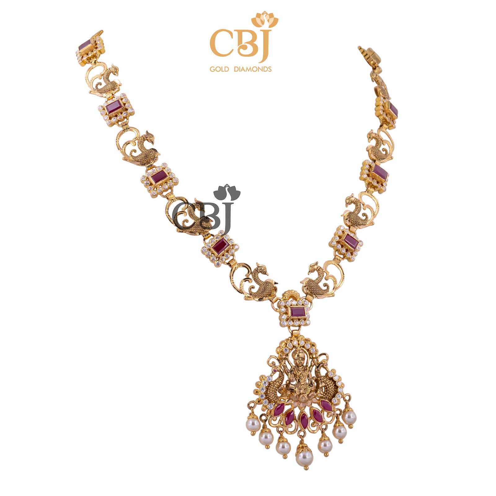 temple lakshmi necklace