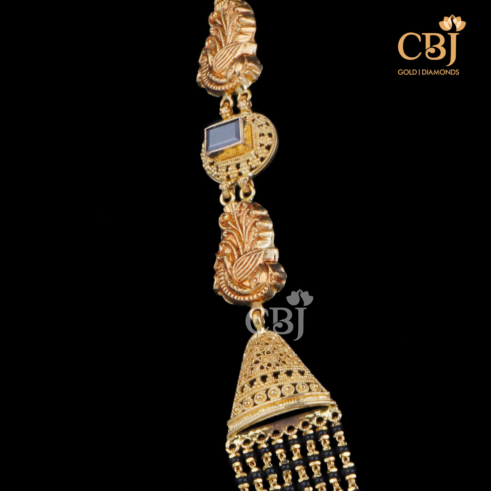 Mayura Black Beads Step Haram