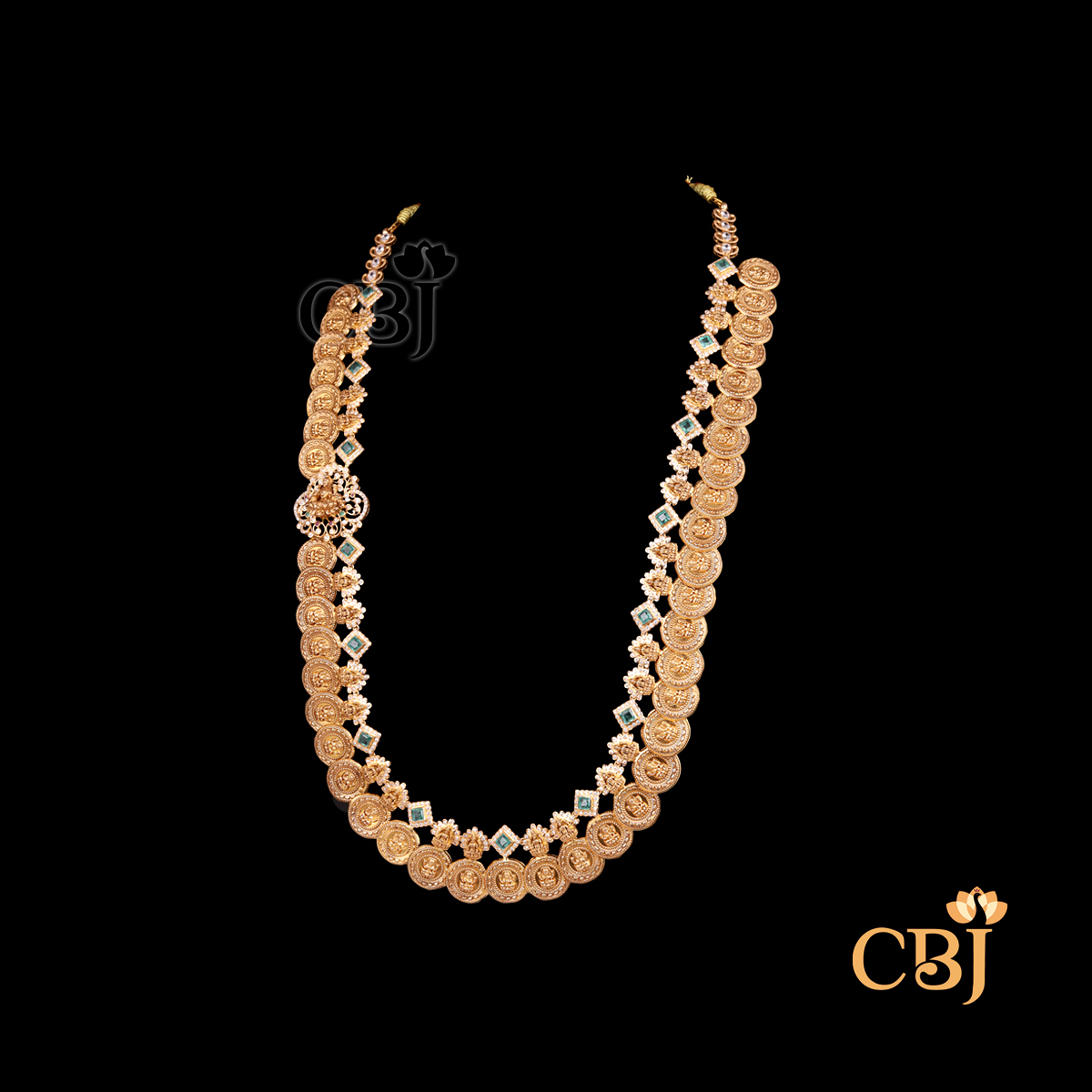 Side view of 63 gram Kasumala Necklace Design